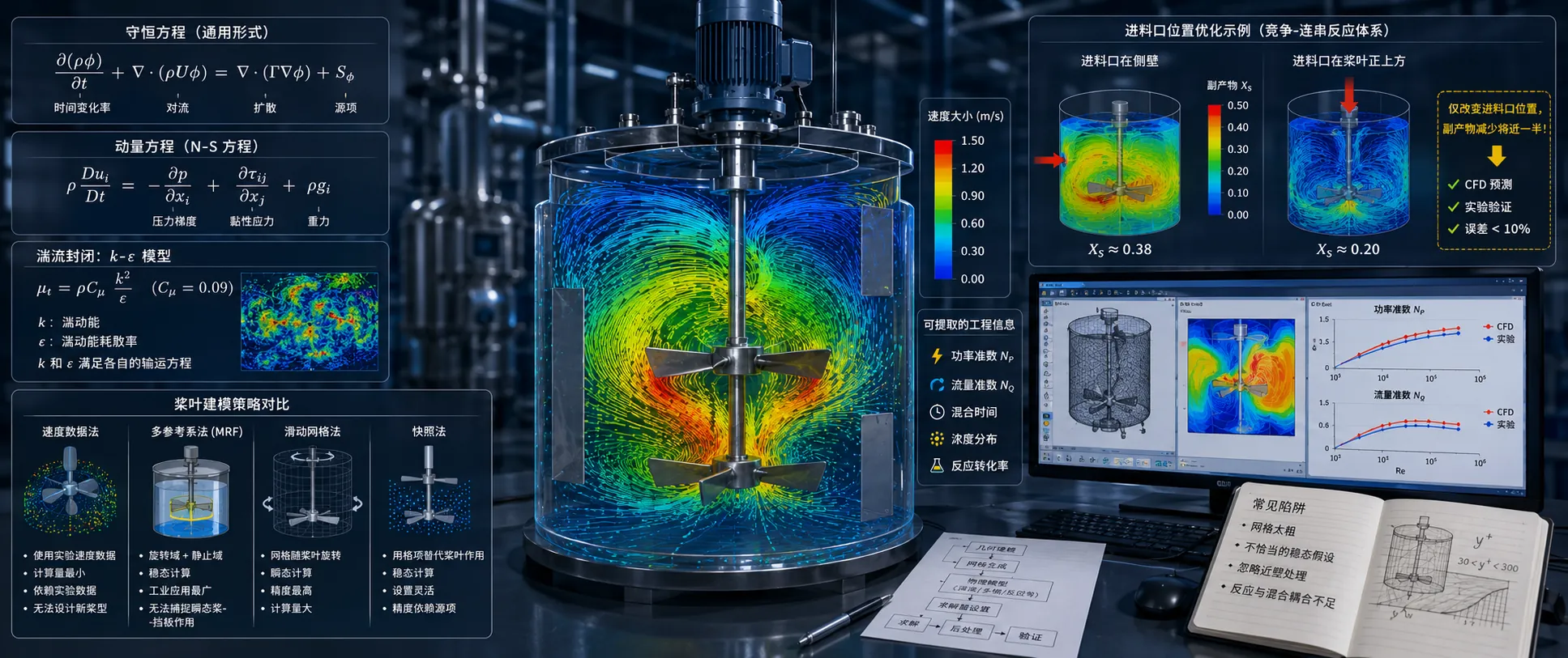 把搅拌釜"装进"电脑里：计算流体混合（CFD）的那些事
